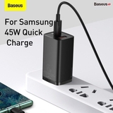 Củ sạc siêu nhanh Baseus GaN2 Lite Quick Charger 65W (Type C+ USB Port , PD3.0/ PPS/ QC4.0/ SCP/ FCP Multi Quick Charge Protocol, GaN2 Technology)