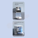 Robot hút bụi lau nhà Xiaomi Lydsto W2 – Tự động giặt, sấy khăn, tự động đổ rác – Phiên bản Quốc tế