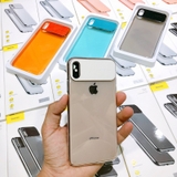 Ốp trong suốt màu viền camera dành cho iPhone X/XS • XS Max