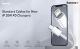 Cáp sạc nhanh Baseus High Density Braided Fast Charging Data Cable Type-C to iP PD 20W