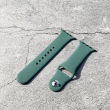 Dây cao su sport Apple Watch Pine Green