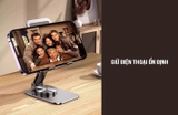 Giá đỡ kim loại xoay 360 độ cho điện thoại/Ipad Remax RM-C38