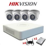 Bộ 4 Camera Cho Gia Đình TVI 2.0 Megapixel Hikvision