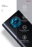 Pin sạc dự phòng công suất cao Baseus Amblight Digital Display Quick Charge Power Bank 65W, 30000 mAh