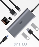 USB-C Hub Wiwu Alpha 8 in 1 A831HRT