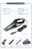 Máy hút bụi cầm tay Mini dùng trong xe hơi Baseus Shark One H-505 Car Vacuum Cleaner