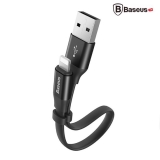 Cáp lightning ngắn 23cm chính hãng Baseus