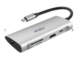 USB-C Hub Wiwu Alpha 8 in 1 A831HRT