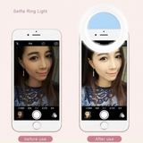 Đèn selfie hỗ trợ chụp hình cho điện thoại