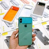 Ốp trong suốt màu viền camera dành cho iPhone X/XS • XS Max