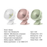 Quạt kẹp mini để bàn Baseus Box Clamping Fan