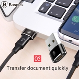 Đầu chuyển USB Type A sang USB Type C tốc độ cao Baseus