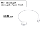 Cáp sạc Apple Watch chính hãng Apple 0.3M Fullbox