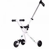 Xe Đẩy 3 Bánh Gấp Gọn Thông Minh Q1902 (Màu Đen Trắng)