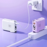 Pin sạc dự phòng đa năng kiêm củ sạc 10000mah 22.5W Remax RPP-670