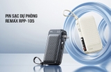 Pin dự phòng kiêm củ sạc kèm dây 10000mAh 22.5W Remax RPP-105