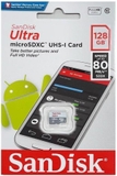 Thẻ nhớ Sandisk 128gb MicroSD Ultra