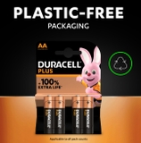 Pin tiểu AAA Duracell Plus dung lượng cao, pin Alkaline, vỉ 2 viên