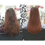 TRƯỚC VÀ SAU PHỤC HỒI KERATIN