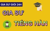 Gia sư tiếng hàn