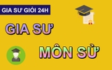 Gia sư môn Sử