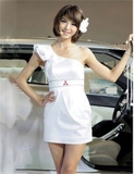 Váy ca sĩ dancer màu trắng