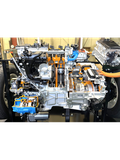 Mô hình cắt ngang hệ thống truyền động hybrid (TOYOTA Prius 3)