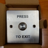 DE-882LS : Nút exit inox ( có đèn led tại nút bấm )