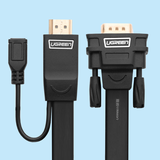 Cáp chuyển HDMI to VGA 2m cao cấp Ugreen 40231