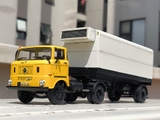 Mô hình xe IFA W50L kéo cont lạnh