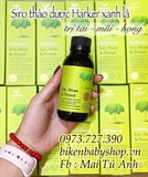 Syrup thảo dược Harker Herbals  trị ho, mũi, viêm hô hấp cho trẻ sơ sinh