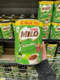 Sữa bột Milo Úc dạng lon 1 kg