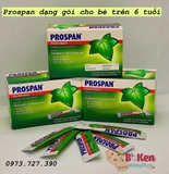 Thuốc ho Prospan Đức dạng gói ( 21 gói) cho bé từ 6 tuổi