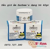 DẦU BÔI ẤM NGỰC ZARBEE'S DẠNG HŨ 42GRAM