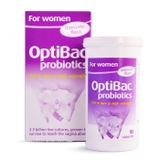 Viên uống Men vi sinh trị nấm âm đạo OptiBac Probiotics for women hộp 90 viên của Anh