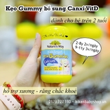 Kẹo Vita Gummies Nature Way Bổ Sung Canxi + Vitamin D 60 Viên dành cho bé trên 2 tuổi