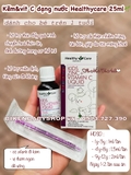 Kẽm + Vitamin C dạng nước HealthyCare 25ml