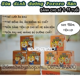 Sữa dinh dưỡng Pororo Hàn hộp lẻ