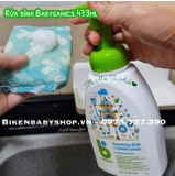 Nước rửa bình Babyganics chai 946ml