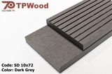 Ốp Tường Gỗ TP WOOD SD 75x10 DARK GREY