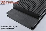 Sàn gỗ TP Wood SD120x20-2G DARKGREY