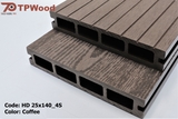 Sàn gỗ TP Wood HD 140x25-4s COFFEE