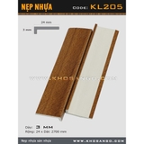 Nẹp nhựa sàn gỗ KU203-17