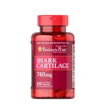 Sụn Vi Cá Mập Shark Cartilage Puritan's Pride 740mg - Hỗ Trợ Xương Khớp