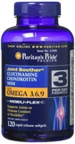 Viên uống hỗ trợ khớp Glucosamine MSM with Omega 3 6 9 Puritan's Pride hộp 120 viên của Mỹ.
