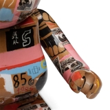 Bearbrick Andy Warhol x JEAN-MICHEL BASQUIAT #2 400% + 100% Set