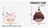 DIMOO: No One's Gonna Sleep Tonight  Series-Silicone Earphone Bag (Fox Spirit)