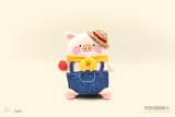 LuLu The Piggy Farmer - Plush Keychain (Farmer)