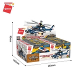 Lego 8in1 Thực thăng chiến đấu - Qman 1801