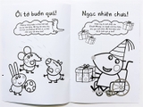 Bộ Sách Peppa Pig - Khéo Tay Tô Màu - Bộ 8 Cuốn